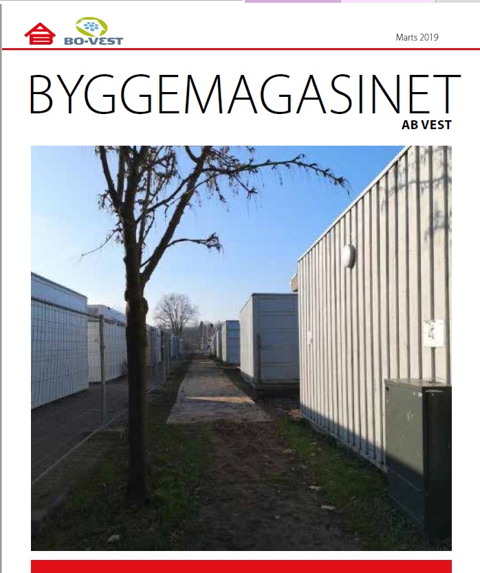 Forside til byggemagasin - Marts 2019